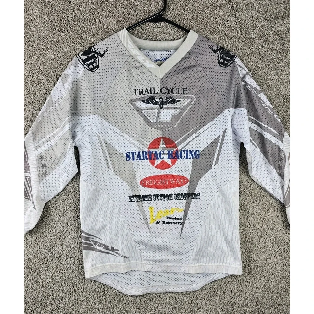 Fly Racing Kinetic 805 Motorcross Jersey Long‎ Sleeve Shirt Size Youth Large